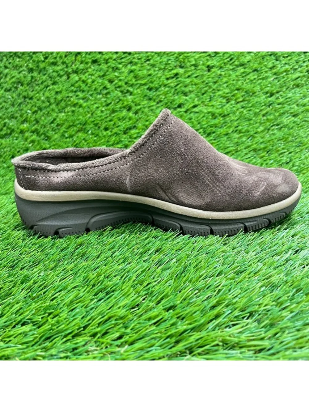 Skechers Easy Going Lovely Latte Womens Size 6 Chocolate Comfort Clogs Shoes